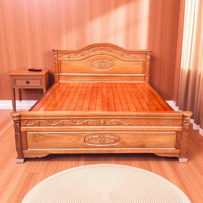 Giường ngủ gỗ Xoan Đào bền đẹp cho gia đình Giường ngủ gỗ Xoan Đào bền đẹp cho gia đình