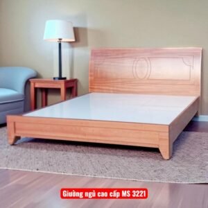 Giường ngủ gỗ tự nhiên 1m6x2m