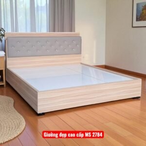 Giường ngủ hiện đại bọc nệm