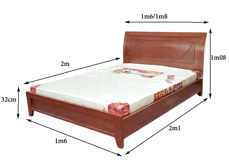 Mua giường gỗ MDF cao cấp giá rẻ TPHCM