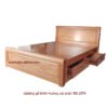 Giường gỗ Đinh Hương vạt phản MS 2079