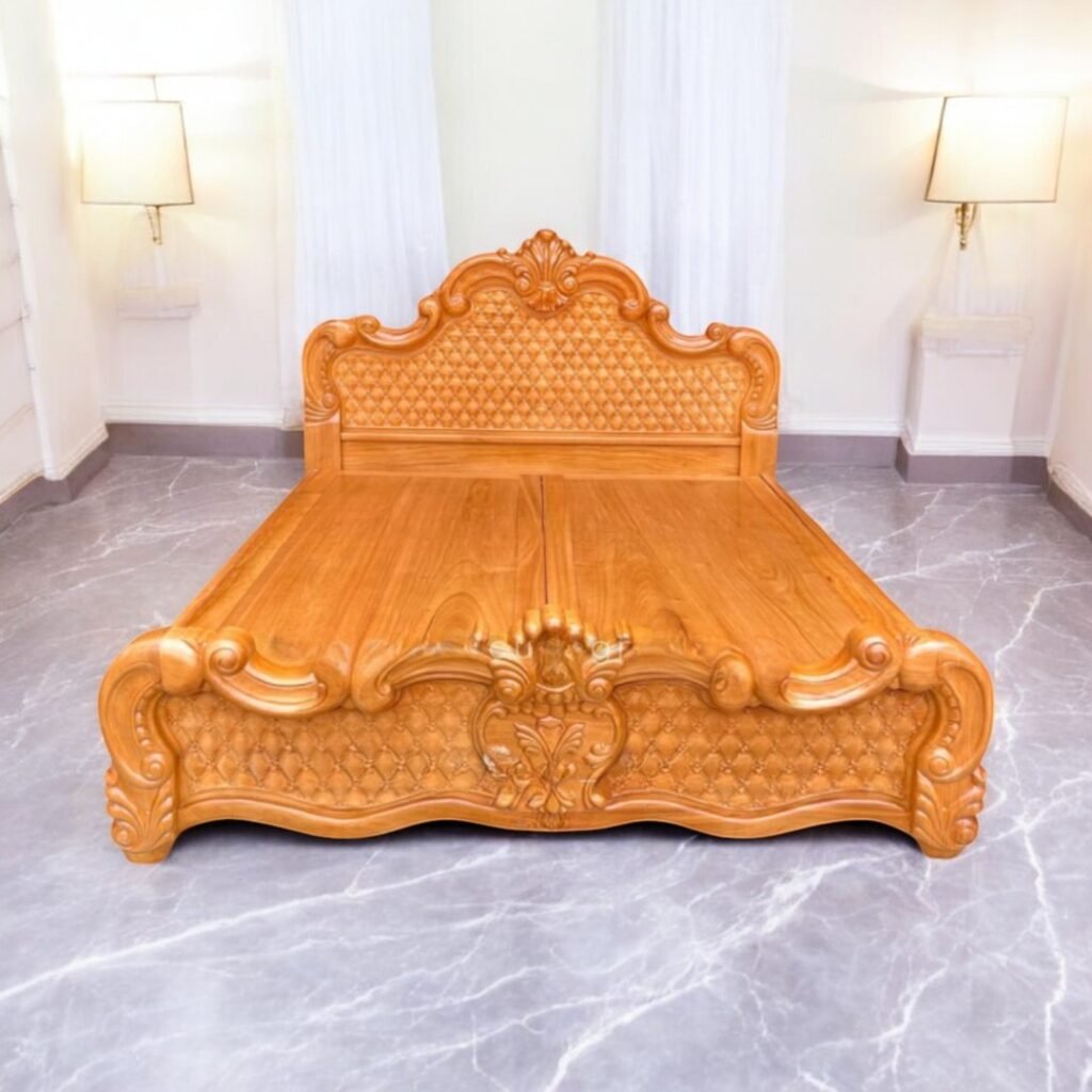 5 mẫu giường gỗ 2mx2m2 đẹp sang trọng hiện đại