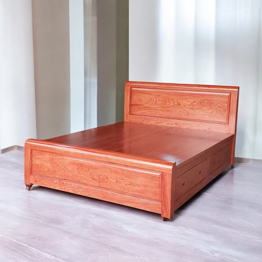 5 mẫu giường gỗ 2mx2m2 đẹp sang trọng hiện đại