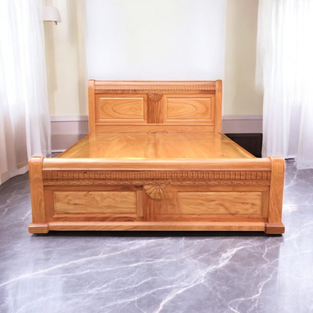 4 mẫu giường bọc nệm đẹp sang trọng hiện đại