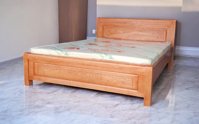 Giường ngủ gỗ xoan đào tự nhiên tại TPHCM Giường ngủ gỗ xoan đào tự nhiên tại TPHCM