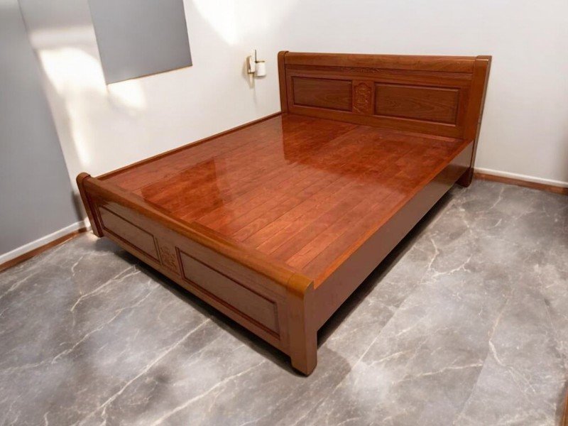 9 mẫu giường gỗ công nghiệp tại TPHCM đẹp giá tốt