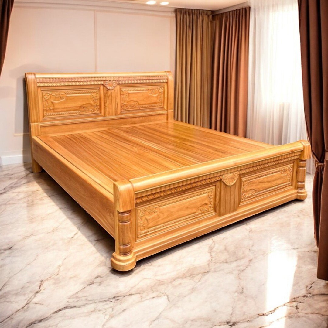 4 mẫu giường gỗ MDF tại TPHCM đẹp bền chắc