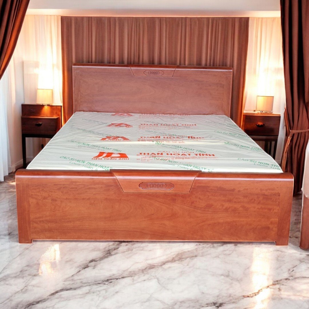 6 mẫu giường gỗ ép tại TPHCM giá rẻ bền đẹp