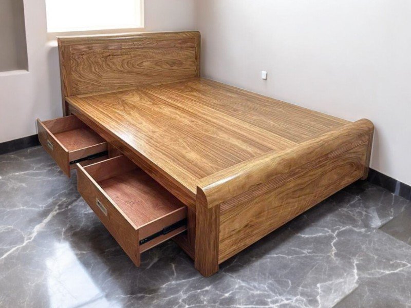 5 điều cần biết khi mua giường ngủ gỗ chuẩn chất lượng