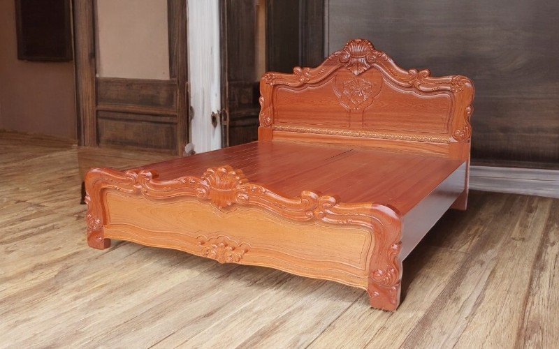 Kiểu giường gỗ tại quận 6 bền đẹp hiện đại