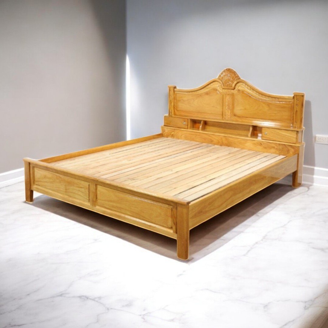 6 mẫu giường hộp gỗ tại TPHCM đẹp hiện đại