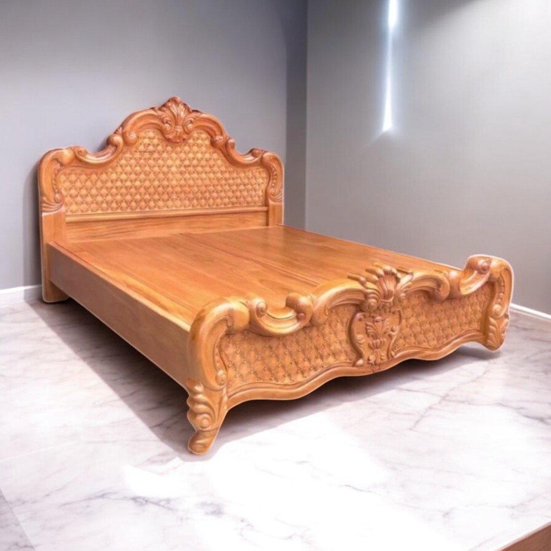 Giường gỗ xoan đào tại TPHCM bền đẹp