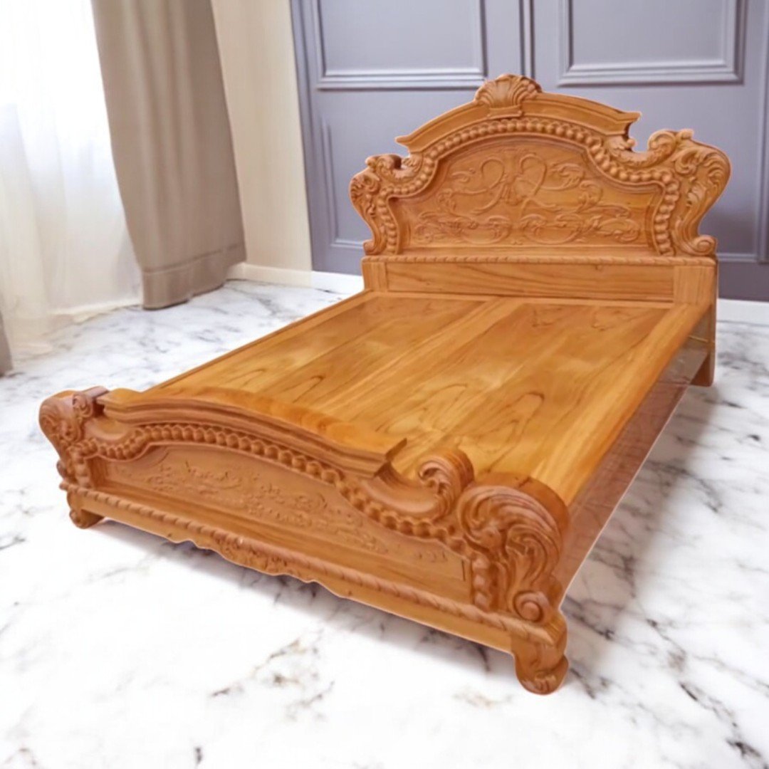 15 mẫu giường ngủ gỗ tại TPHCM đẹp cao cấp