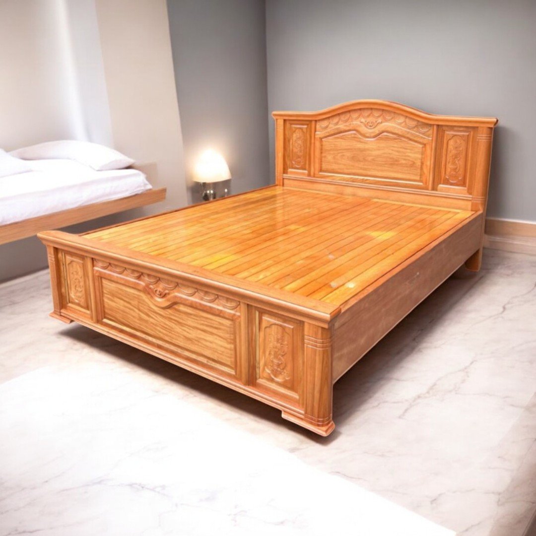 7 mẫu giường gỗ giá rẻ tại TPHCM chất lượng