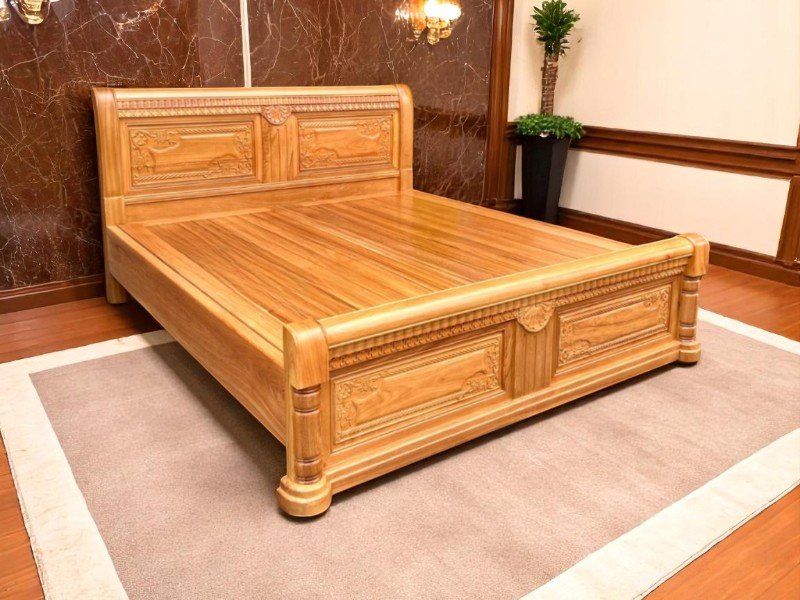 Giường gỗ công nghiệp có tốt bằng gỗ tự nhiên