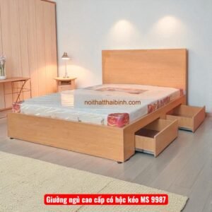 Giường ngủ có hộc kéo hiện đại