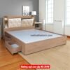 Giường ngủ gỗ mdf có hộc kéo