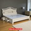 Giường ngủ gỗ mdf lõi xanh chống trầy