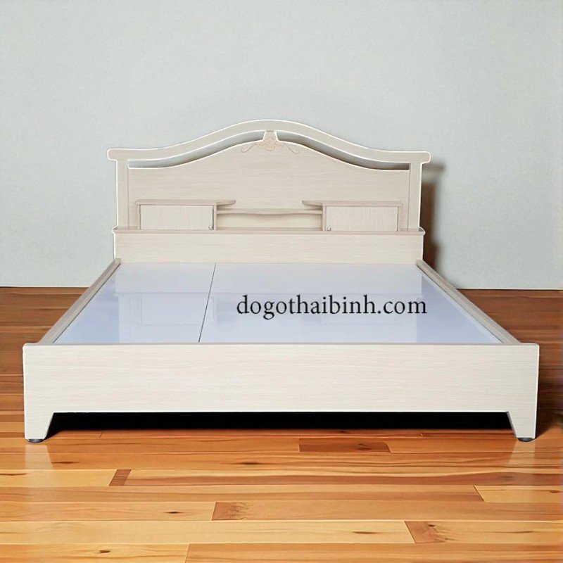 Giường ngủ gỗ mdf lõi xanh chống trầy