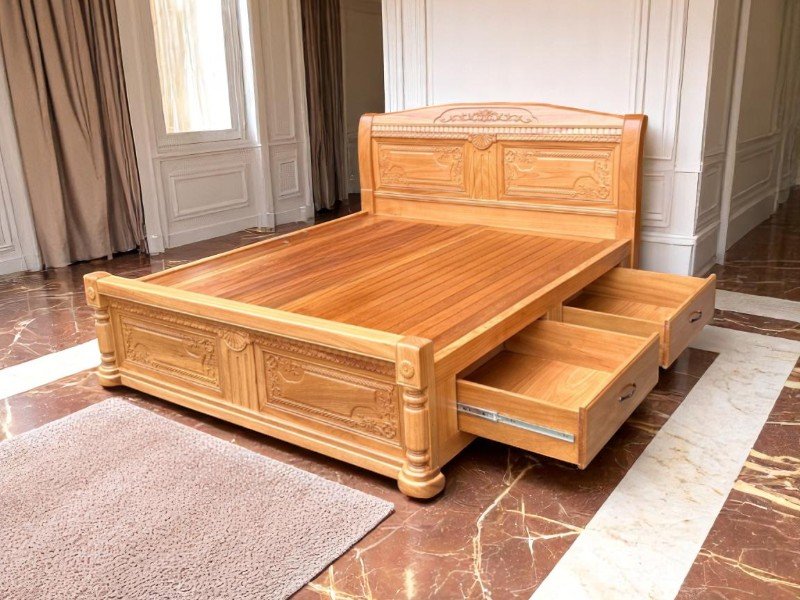 Giường ngủ gỗ sồi có chống ẩm mốc tốt không