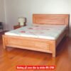Giường ngủ gỗ xoan đào tự nhiên