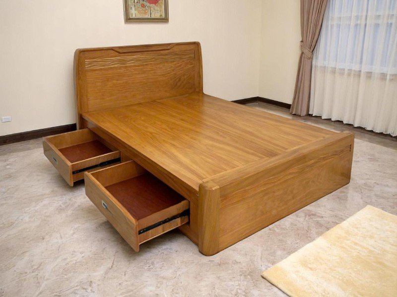 Top 10 mẫu giường gỗ hiện đại bán chạy nhất