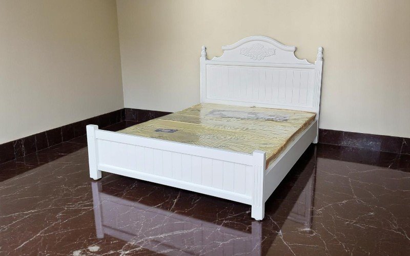 Giá giường gỗ xoan đào 1m8x2m