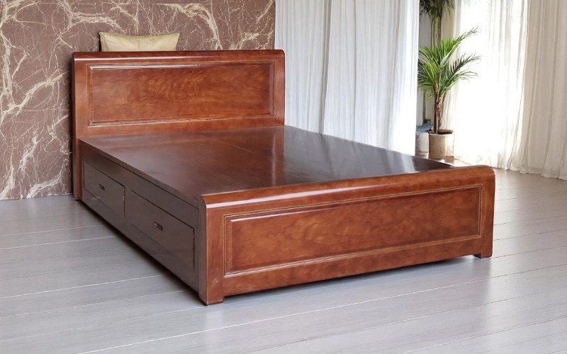 Giường bọc nệm đầu giường