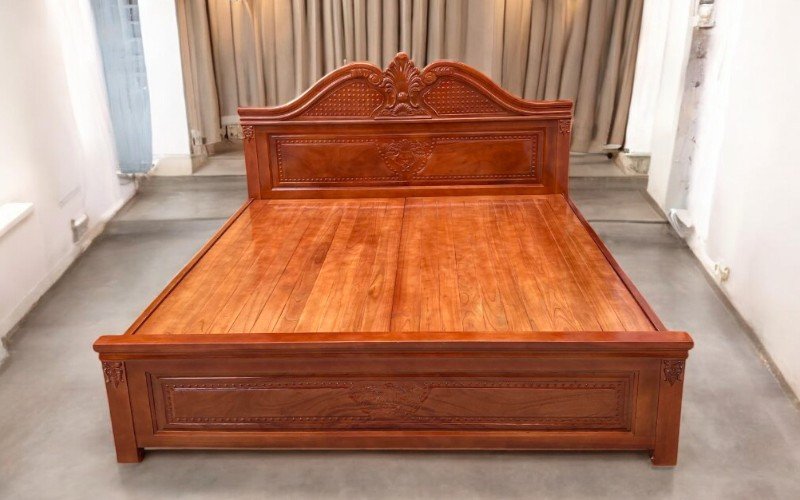 Mẫu giường gỗ đẹp tại quận 3 sang trọng đẳng cấp