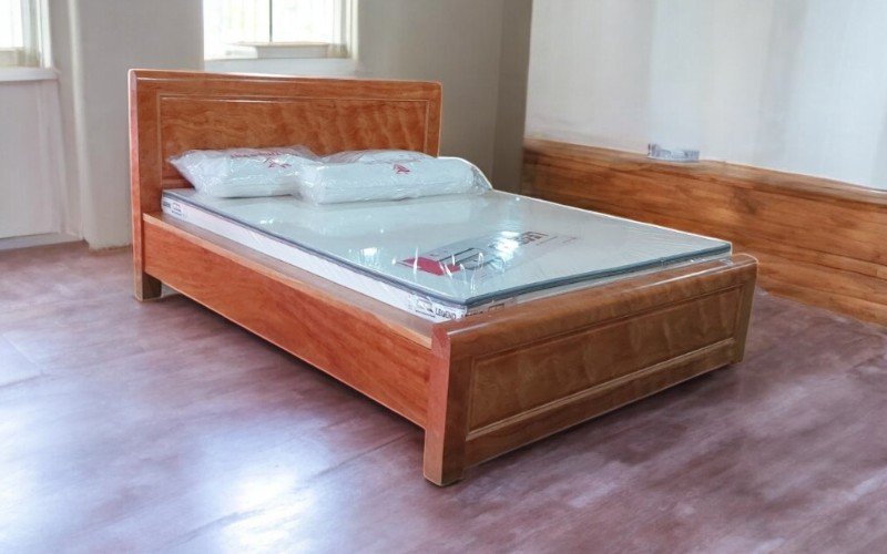Giá giường gỗ công nghiệp 1m8 chất lượng tốt giá rẻ
