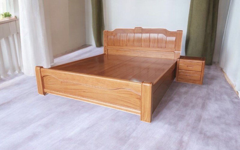 Giá giường gỗ 1m x 2m chọn mua thế nào