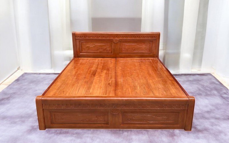 Giá giường gỗ 1m x 2m chọn mua thế nào