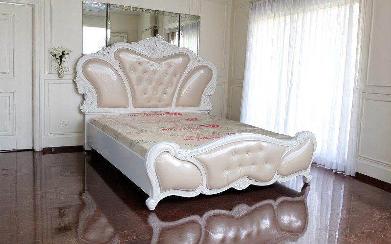 Giường gỗ công nghiệp giá rẻ