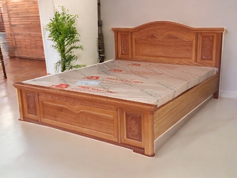 Giường bọc nệm tại TPHCM êm ái sang trọng