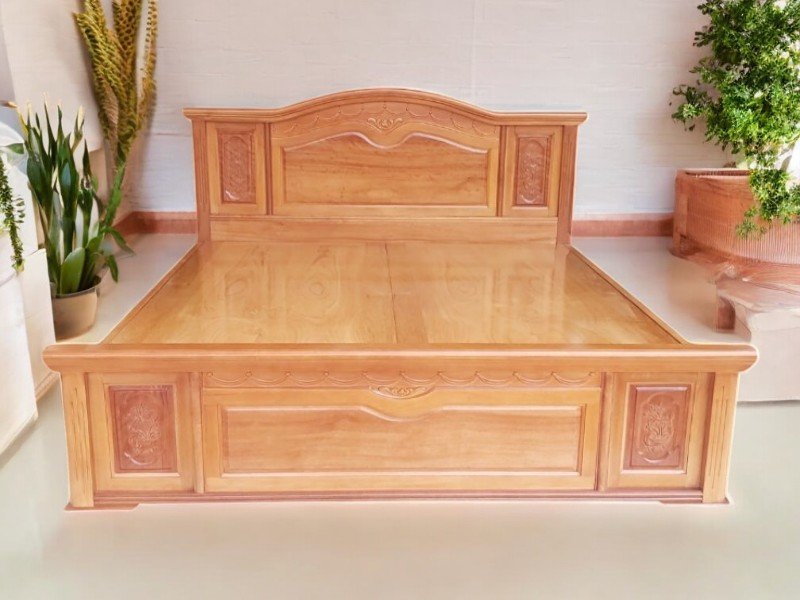 Giường bọc nệm tại TPHCM êm ái sang trọng