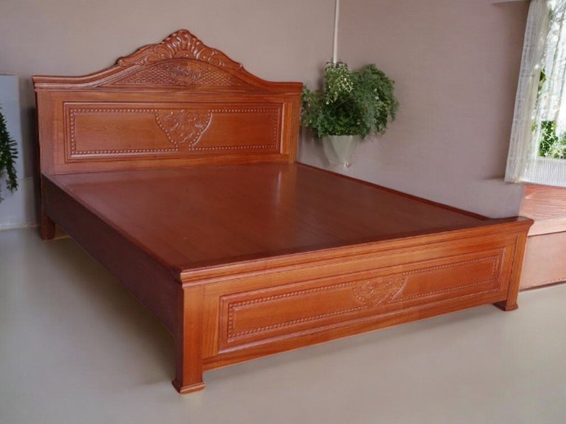 Mẫu giường gỗ đẹp tại TPHCM đa dạng phong cách