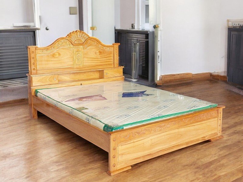 Giường gỗ tại quận 4 đẹp bên bao giá hợp lý