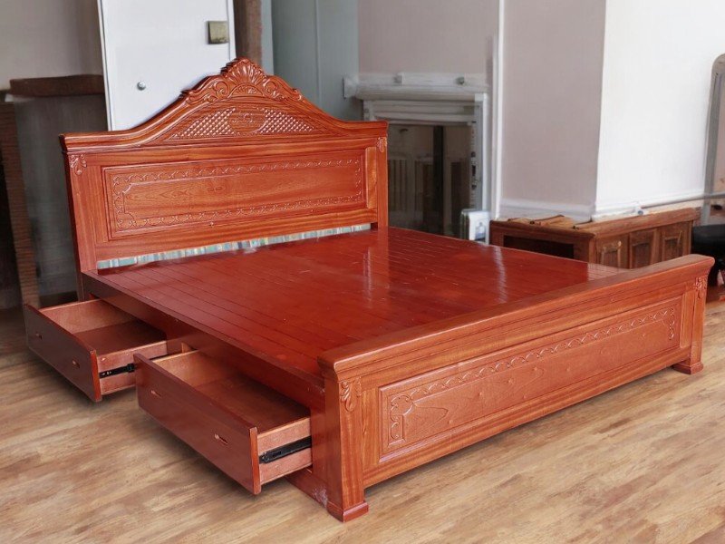 Mẫu giường gỗ đẹp tại quận 4