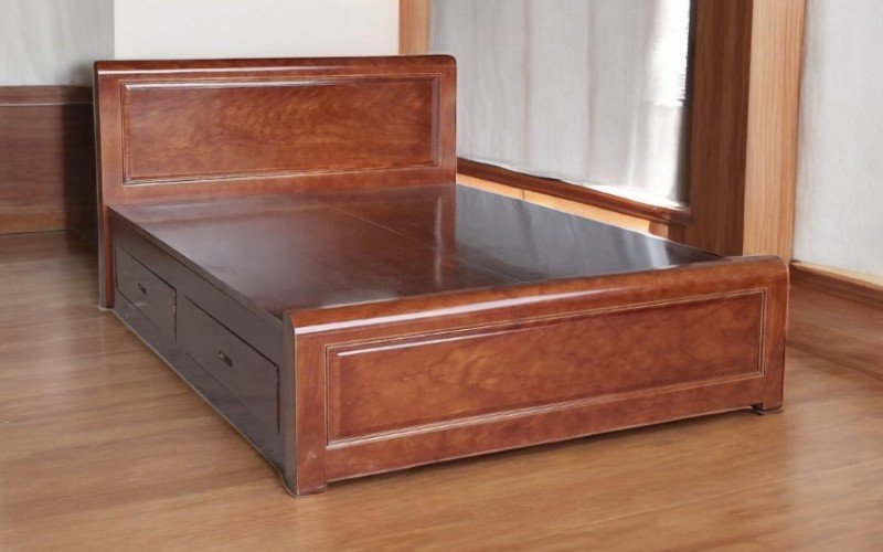 Mẫu giường gỗ đẹp tại quận 5 thiết kế đa dạng tinh tế