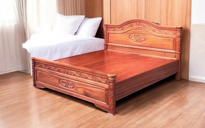 Giường gỗ tại quận 5 bền đẹp sang trọng nhiều mẫu mã