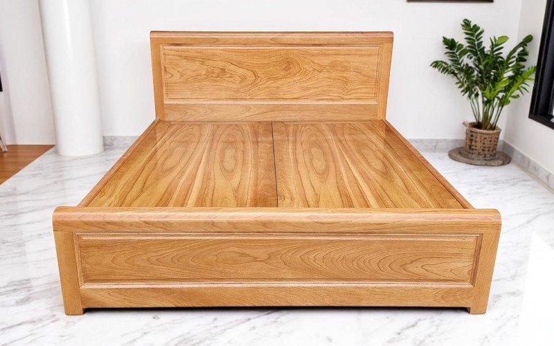 Giường ngủ 1m2 x 2m giá rẻ thiết kế tiết kiệm không gian