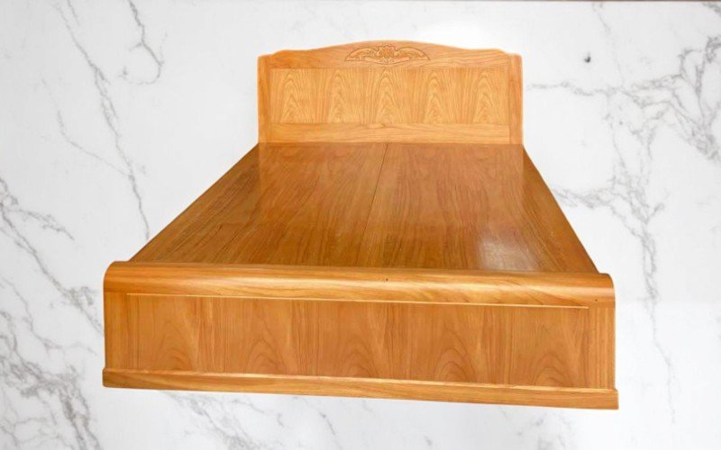 Giường ngủ 1m2 x 2m giá rẻ thiết kế tiết kiệm không gian