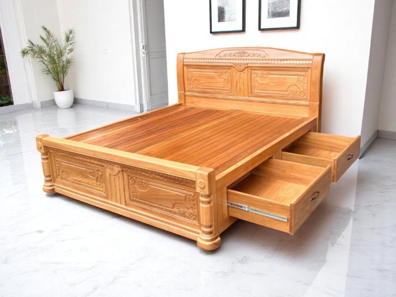 Cách chọn giường gỗ tốt cho sức khỏe và giấc ngủ