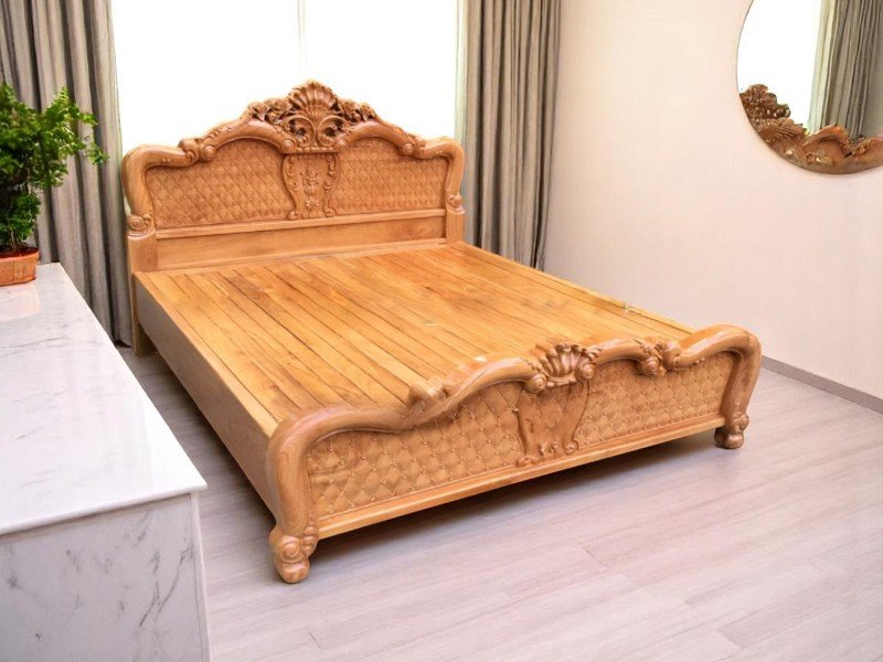 Giường gỗ óc chó có bền và đẹp không