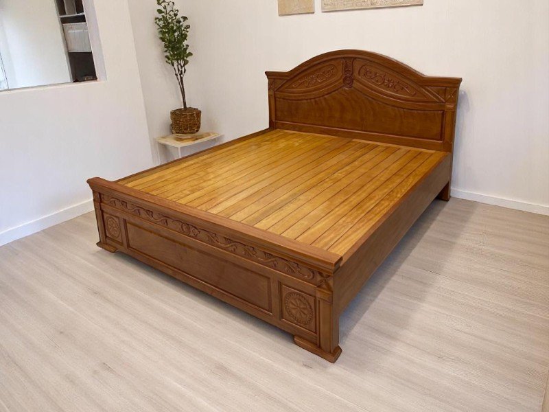 Giường gỗ óc chó có bền và đẹp không