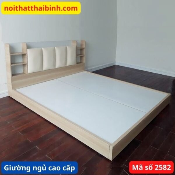 Giường thấp kiểu Nhật cao cấp MS 2582