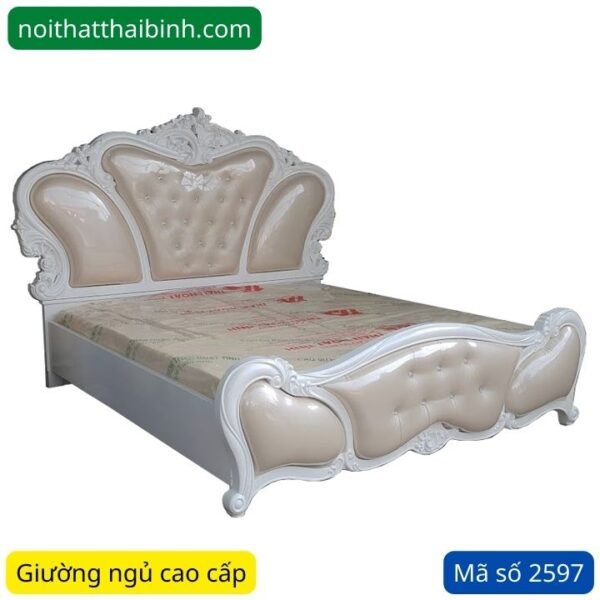 Giường ngủ tân cổ điển MS 2597