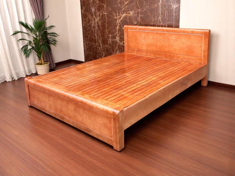 Giường ngủ gỗ óc chó