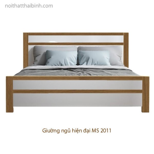 Giường ngủ hiện đại sang trọng MS 2011
