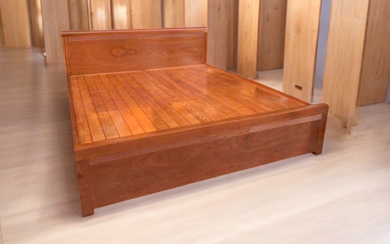 Giường gỗ tại quận 2 chất lượng bền đẹp giá tốt
